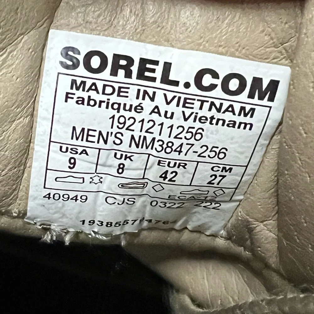 Sorel brown leather